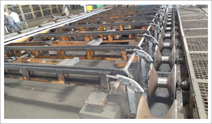 Wire Rod Roller Table