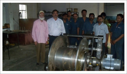 Customized Winch for Port Building