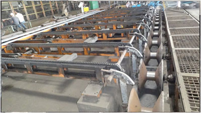 Wire Rod Roller Table